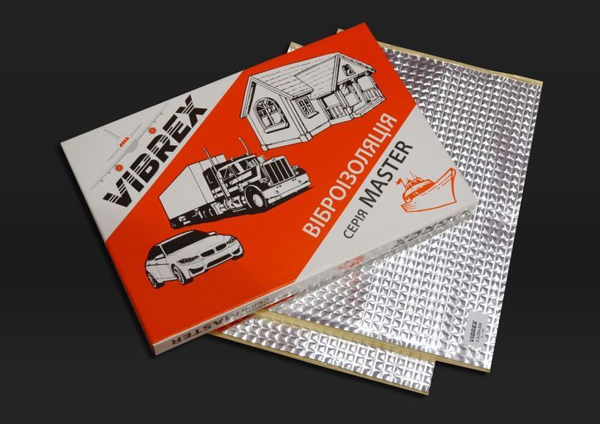 Виброизоляция Standart line ТМ 'Vibrex', Толщина 3 мм, размер 0,5*4м MS-3050400 фото