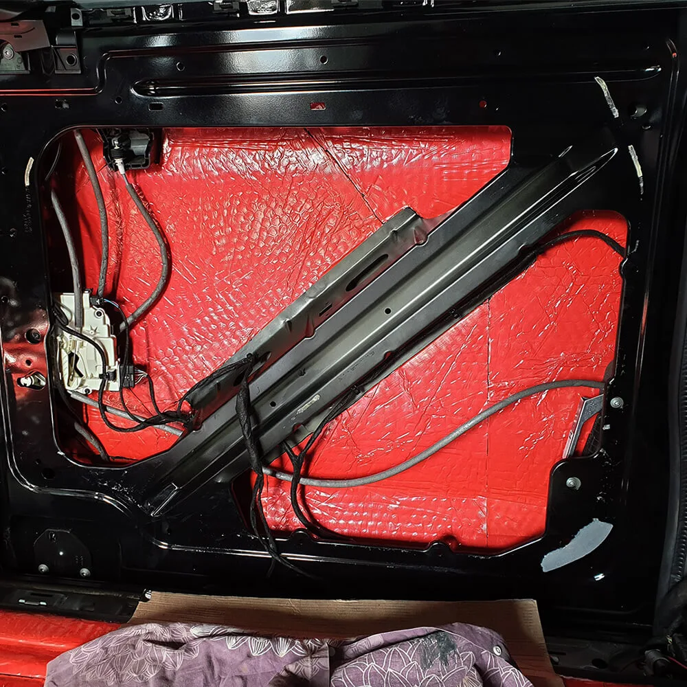 Віброізоляція 2 мм (Vibrex: Premium) 500x700 16 Віброізоляція дверец 2 мм вібрекс