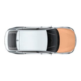 Шумоізоляція для кришки капота (комплект: хетчбек, стандартна)