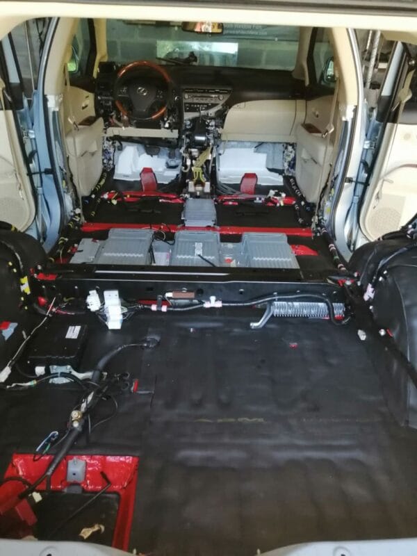 Віброізоляція підлоги Lexus RX 450h